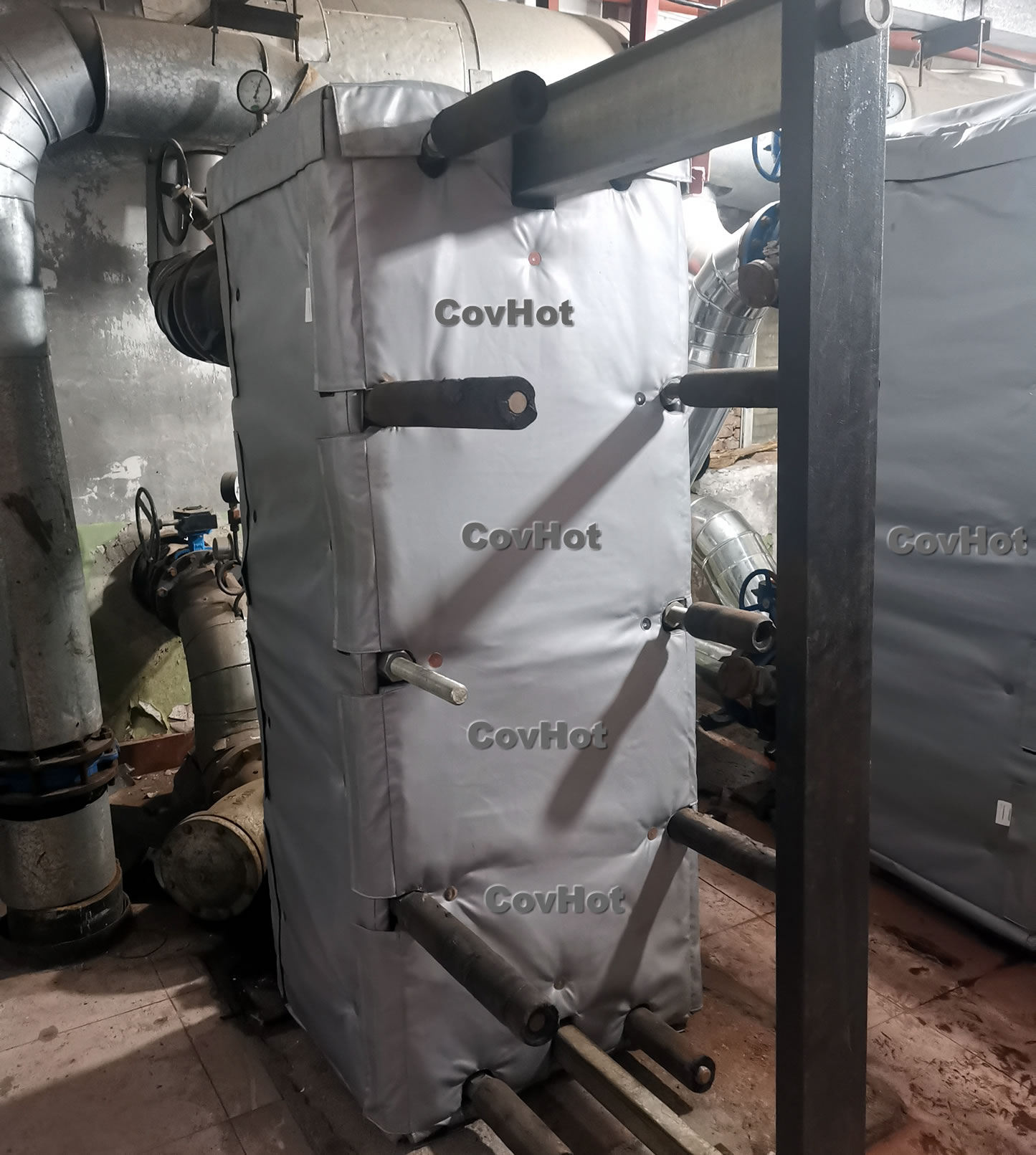 可拆卸板式<a href=http://www.jiangyihua.com.cn/e/tags/?tagname=%E6%8D%A2%E7%83%AD%E5%99%A8%E4%BF%9D%E6%B8%A9 target=_blank class=infotextkey>換熱器保溫</a>套