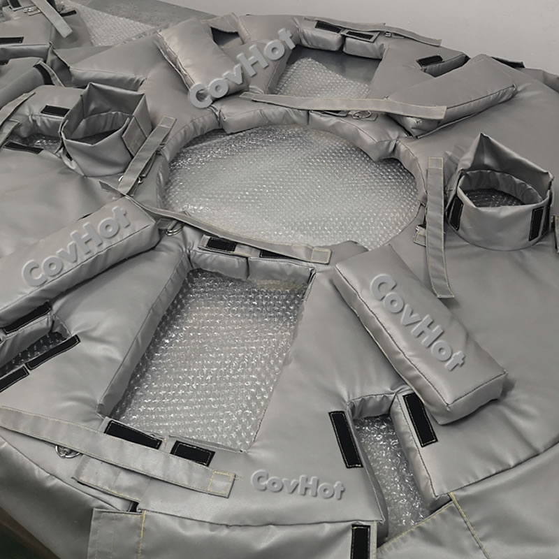 <a href=http://www.jiangyihua.com.cn/e/tags/?tagname=%E6%8D%A2%E7%83%AD%E5%99%A8%E4%BF%9D%E6%B8%A9 target=_blank class=infotextkey>換熱器保溫</a>罩,換熱器外保溫